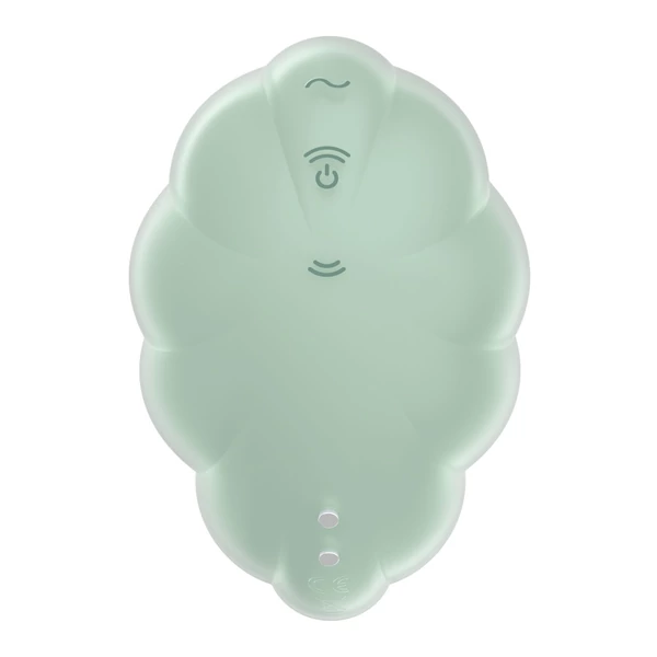 Satisfyer Cloud dancer léghullámos csiklóizgató zöld
