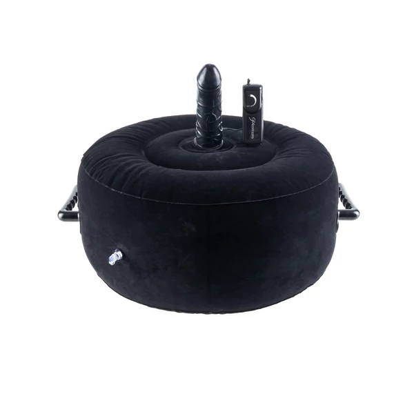 Inflatable hot seat black