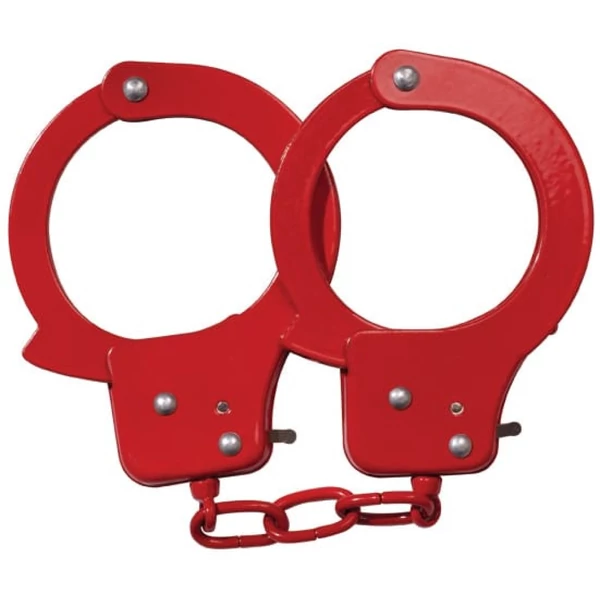 Vörös fém bilincs Sex extra - metal cuffs red