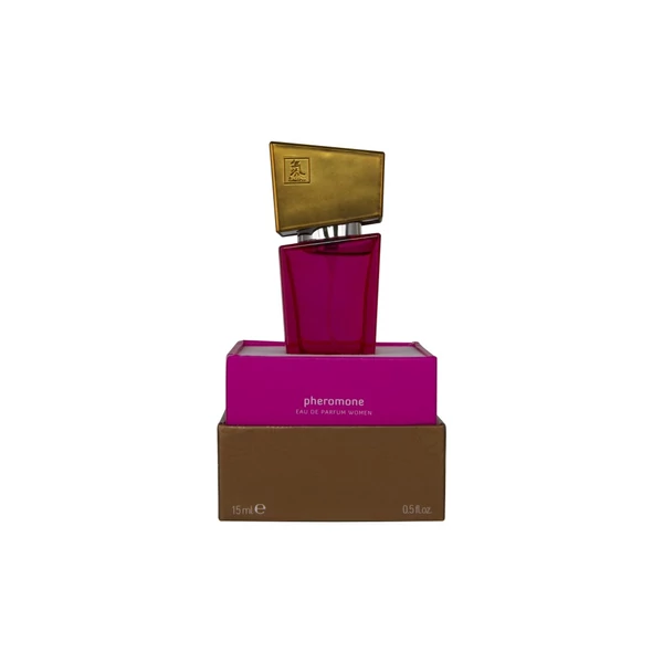 Női feromon parfüm Shiatsu woman pink 15 ml