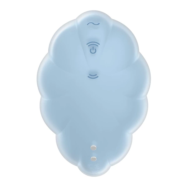 Satisfyer Cloud dancer léghullámos csiklóizgató kék