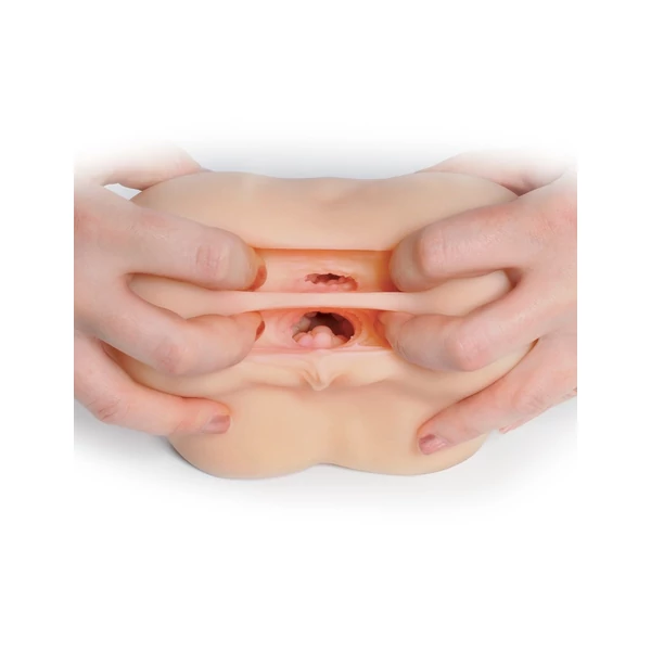 Realisztikus vagina és ánusz Fuck me silly to go - petite fantasy bubble butt mega stroker  light