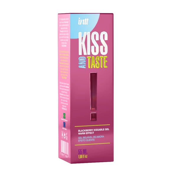Melegítő síkosító szeder ízzel Kiss and taste!