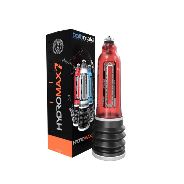 Bathmate hydromax7 hydropumpa (x30) | piros