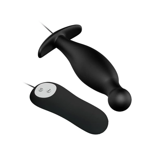 Vibrátoros anál vibrátor vezetékes távirányítóval Pretty Love Special Vibrating Anal Stimulation 1