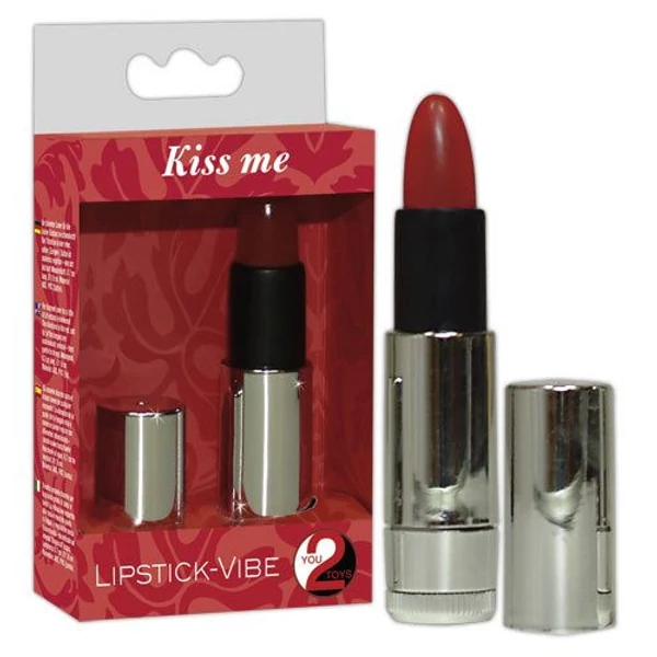 Rúzs vibrátor 8,7x1,9 cm Kiss Me Lipstick
