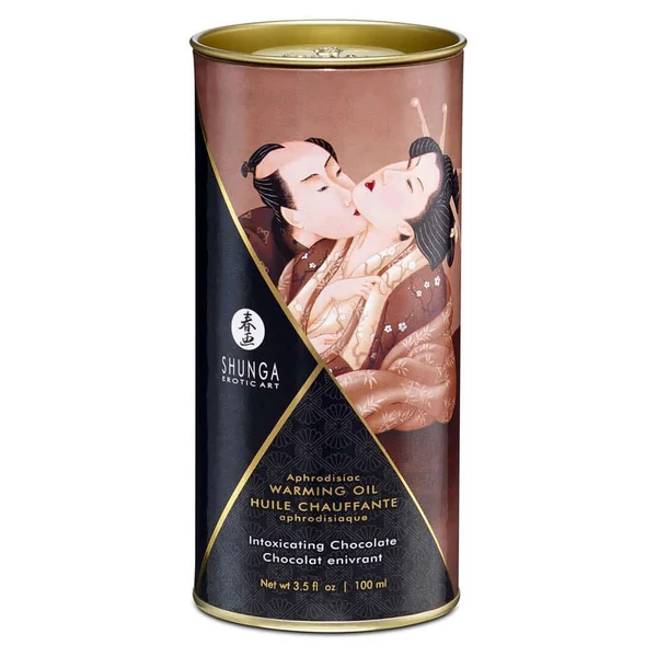 Shunga - melegítő hatású masszázsolaj (csokoládé) - 100 ml