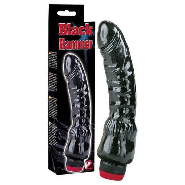 Fekete vágy vibrátor Vibrator Black Hammer