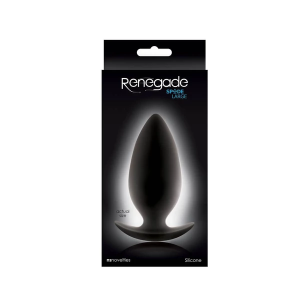 Anál dugó Nnovelties Tenegade Spades plug 10 cm