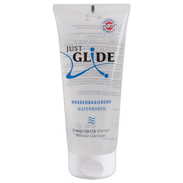 Vízbázisú vegán síkosító Just Glide Water 200ml