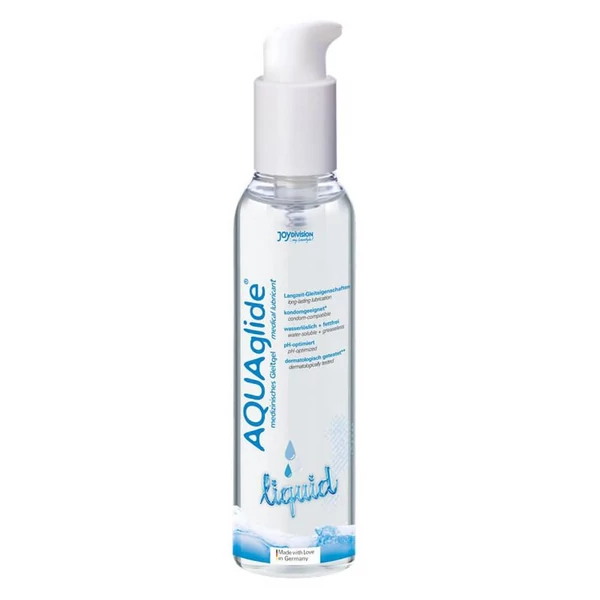 Aquaglide liquid - hosszantartó, kímélő vízbázisú síkosító (250 ml)