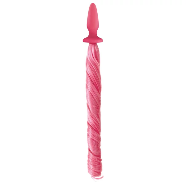 Unicorn tails pastel pink