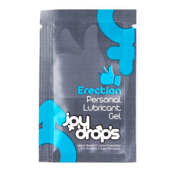 Erekció serkentő gél Joy Drops 5 ml tasakonként