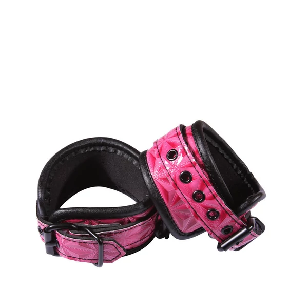 Sinful ankle wrist, pink bilincs