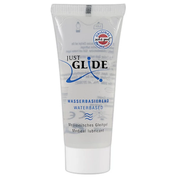Vízbázisú vegán síkosító Just Glide Water 20ml