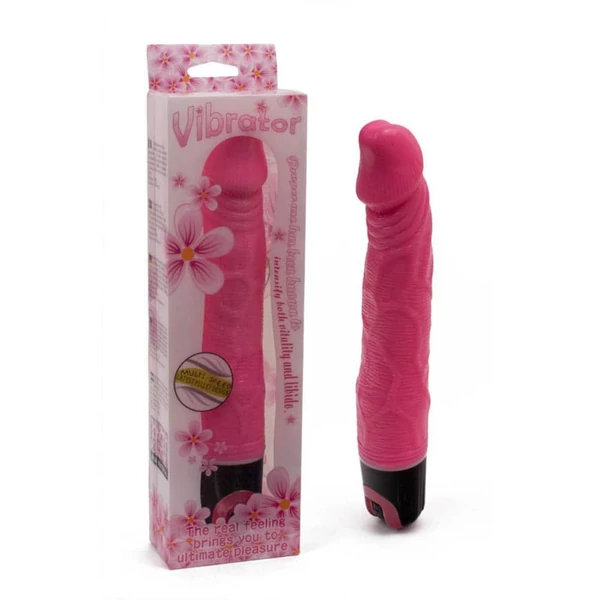 Vibrátor élethű formájú vibrátor - rózsaszín