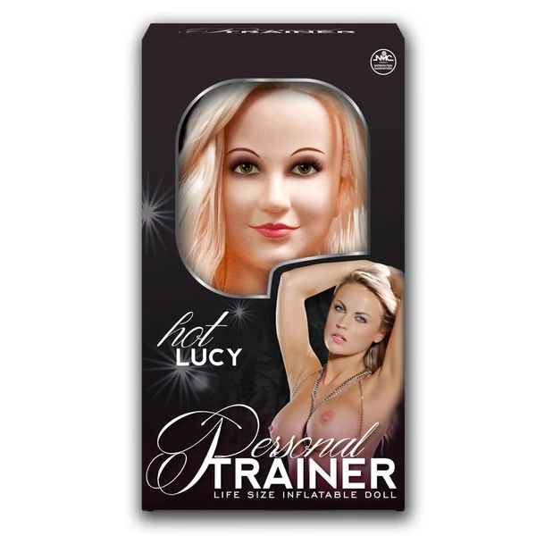 Életnagyságú guminő, szexbaba Personal Trainer Hot Lucy