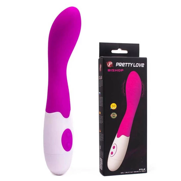 G-pont vibrátor Pretty Love Bishop 18 cm