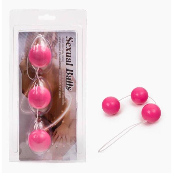 Sexual balls 3-as gésagolyó - rózsaszín
