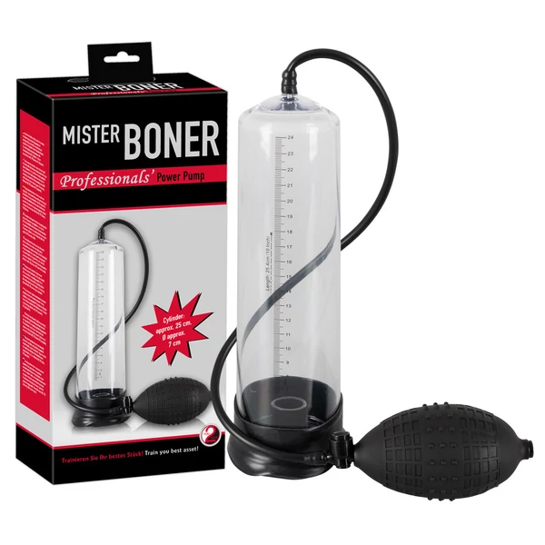 Péniszpumpa Mister Boner vákuumpumpa