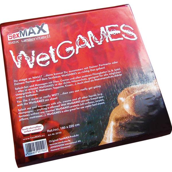 Sexmax bordó PVC lepedő 180 x 220 cm