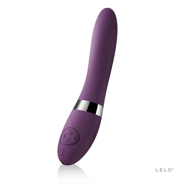 Szilikon vibrátor Lelo Elise 2 plum 22 cm