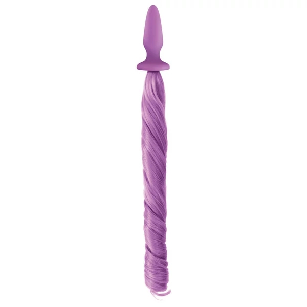 Unicorn tails pastel purple