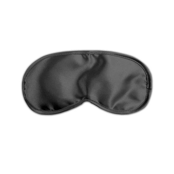 Fekete szatén szemmaszk Satin Love Mask Black