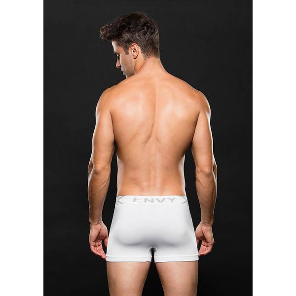 Seamless trunk white w/ gray logo m/l