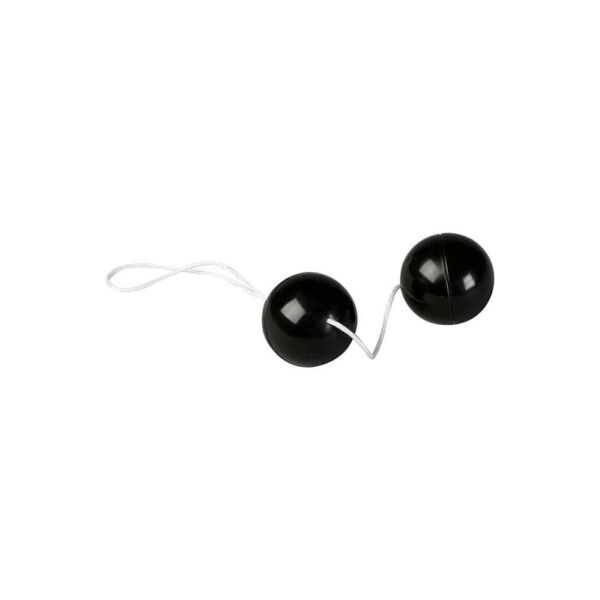Duotone balls black. fekete gésagolyók puha latexbevonattal 3,5 cm