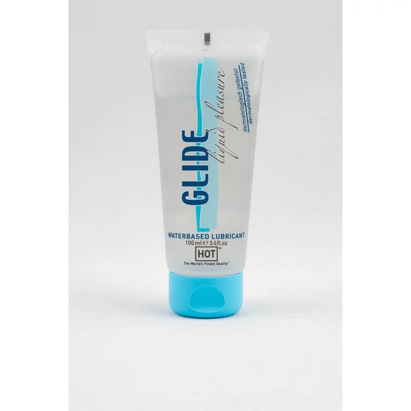 Vízbázisú síkosító HOT Glide Liquid Pleasure - waterbased lubricant 100 ml