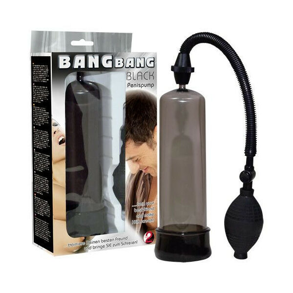 Bang bang erekciópumpa - fekete 20x5,7 cm