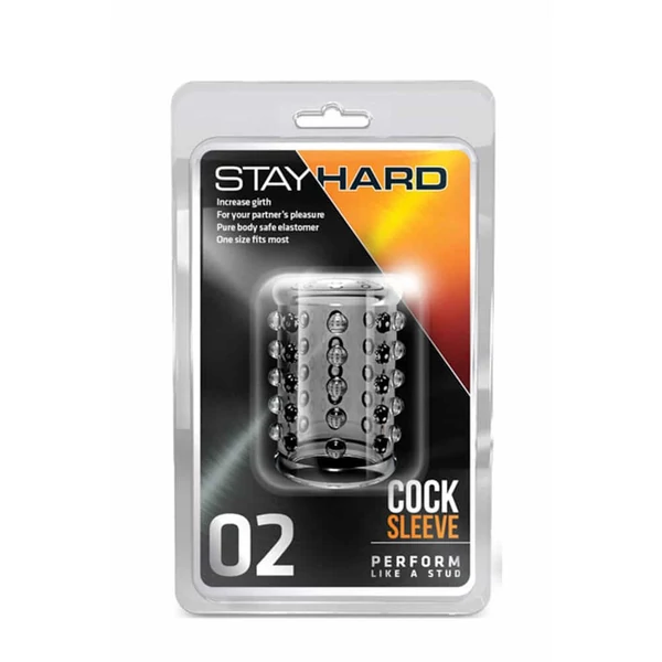 Stay hard 02 szilikon péniszmandzsetta