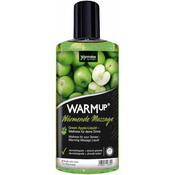Melegítő hatású masszázsolaj zöldalma 150 ml