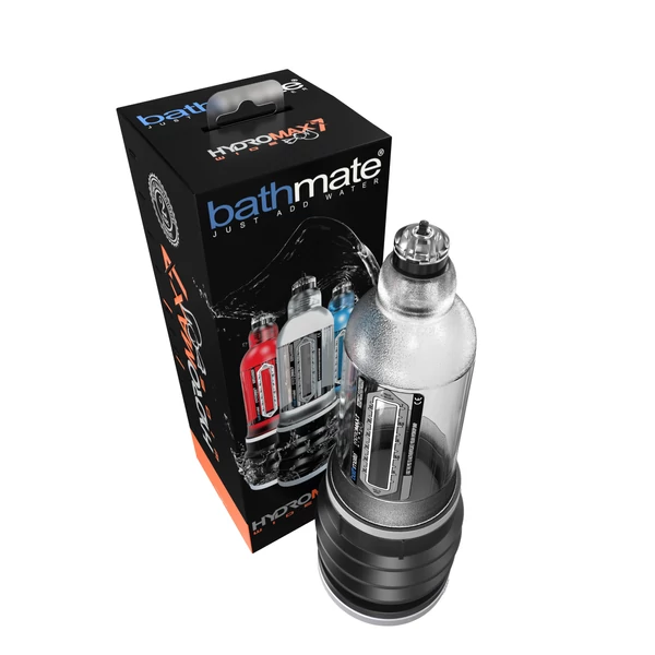 Péniszpumpa Bathmate Hydro Max 7 Wideboy áttetsző