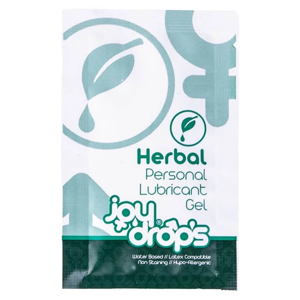 Vízbázisú, gyógynövény alapú síkosító, 5 ml Joydrops