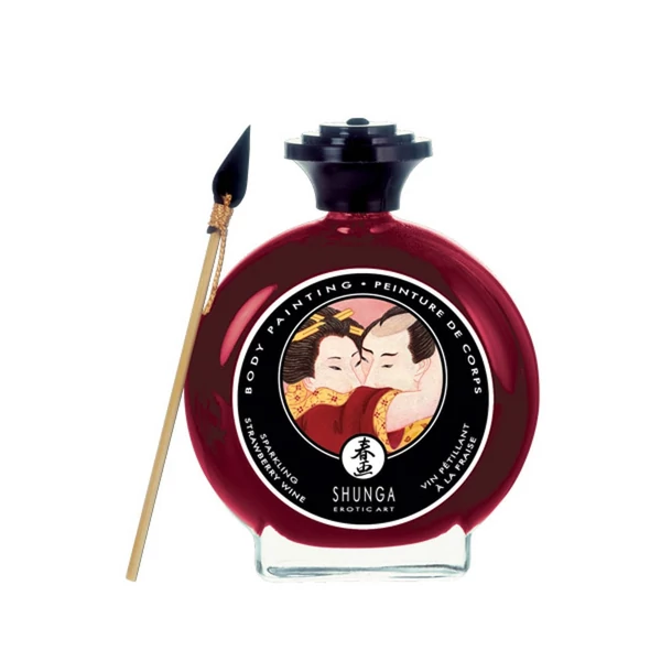 Champagne & strawberry bodypaint 100ml
