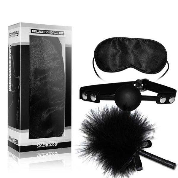 Deluxe bondage kit 3 részes kötöző készlet