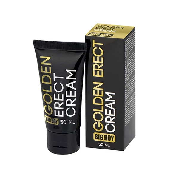 Big boy - golden erect cream. vérbőségfokozó, erekciónövelő krém 50 ml