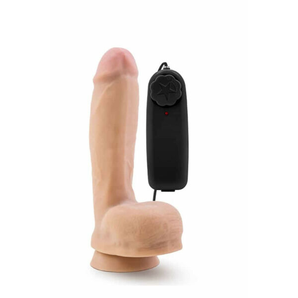 Valósághű vibrátoros pénisz vezetékes távirányítóval