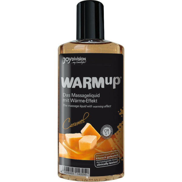 Warmup melegítő masszázsolaj - karamell - 150 ml