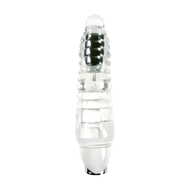 Világítós vibrátor Lucidity Aurora light-up 19 cm