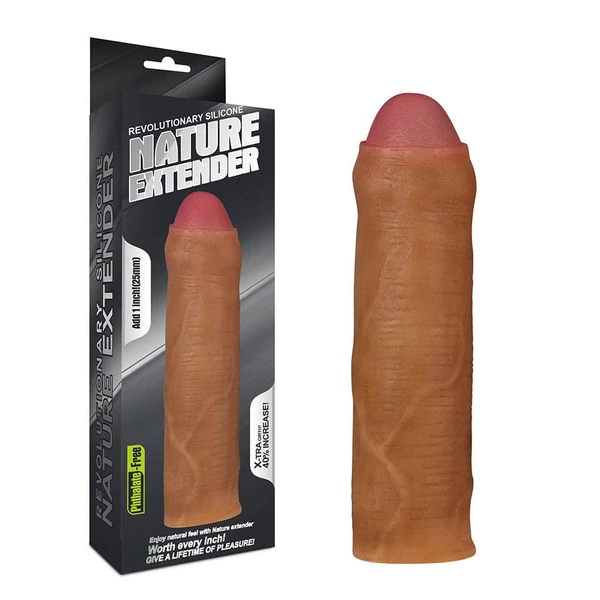 Hosszabító péniszköpeny Revolutionary Silicone Nature Extender 3