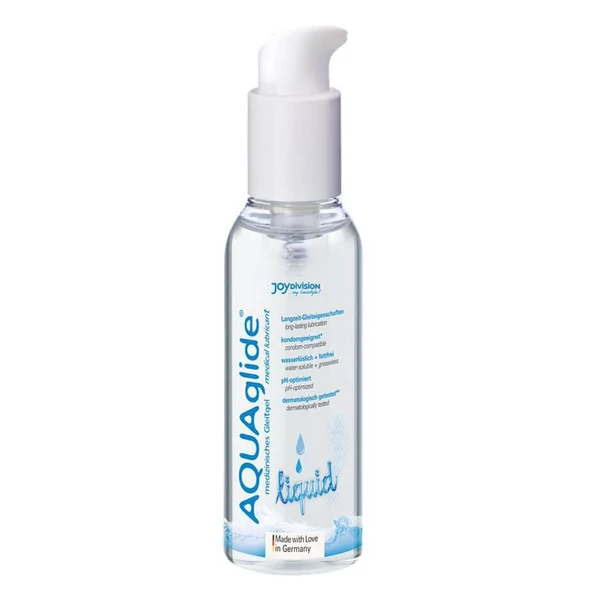 Aquaglide liquid - hosszantartó, kímélő vízbázisú síkosító (125ml)