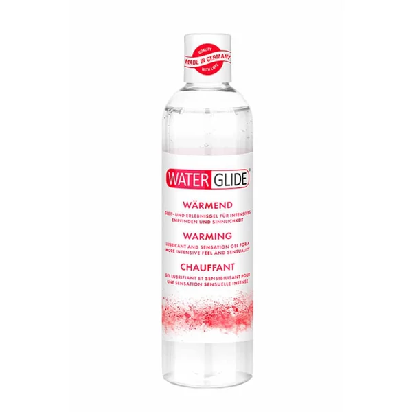 Vízbázisú síkosító melegítő hatással 300 ml Water Glide Warming