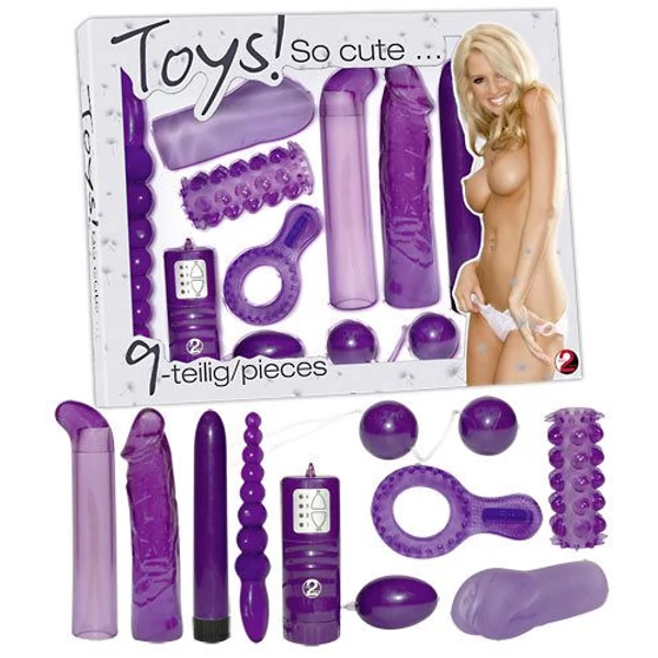 Toys! so cute... készlet (9 részes)