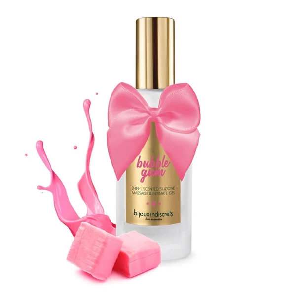 Bubblegum 2 in 1 silicone massage & intimate gel