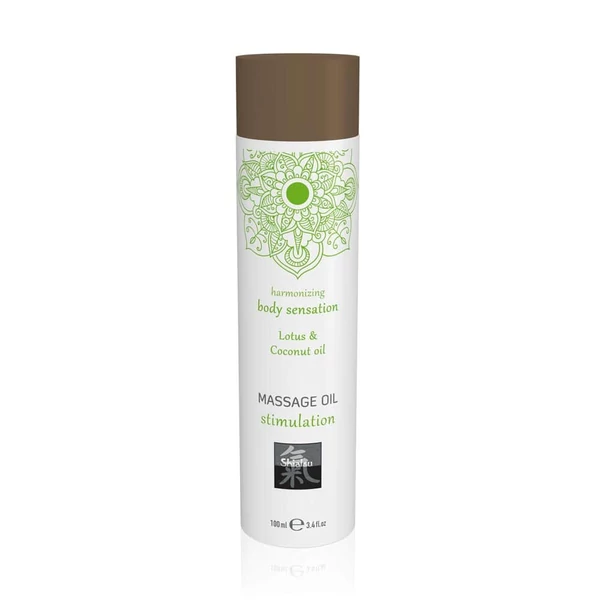 Massage oil stimulation - lotus & coconut oil 100ml