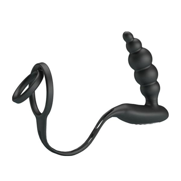 Prosztata izgató péniszgyűrűvel vibration penis sleeve