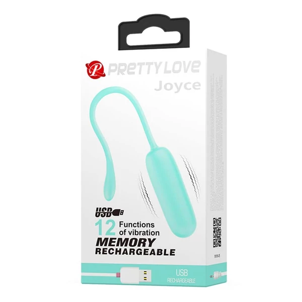 Pretty love joyce turquoise vibrációs tojás